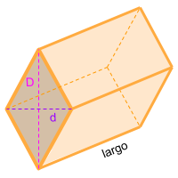 figura prisma romboidal